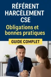 Référent harcèlement CSE – élu à l’écoute d’un salarié